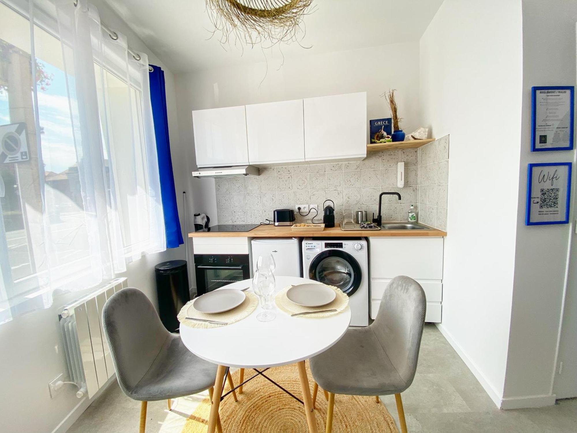 Le Santorini - Centre Ville & Terrasse Privee Bethune Ngoại thất bức ảnh